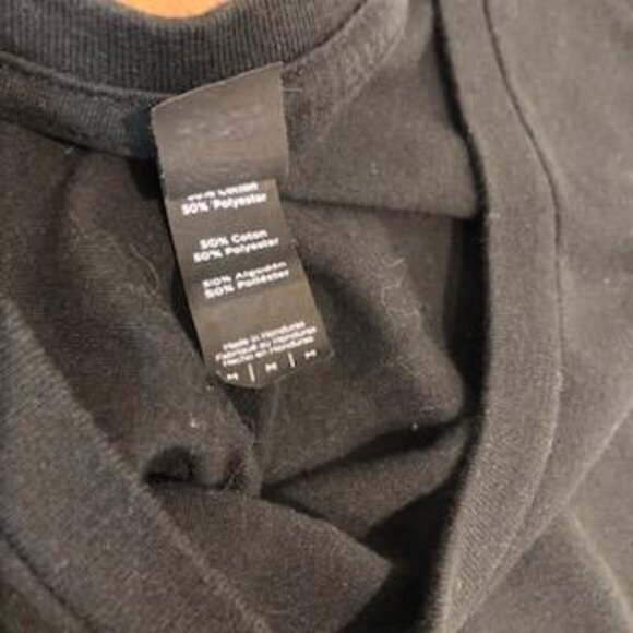 Mod Love Unisex Black T-Shirt Size M Pre-Owned. - Picture 6 of 14